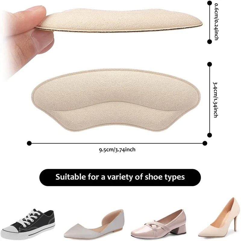 4 szt./8 szt. Damskie wkładki  – Heel Liner Grip recenzja i cena